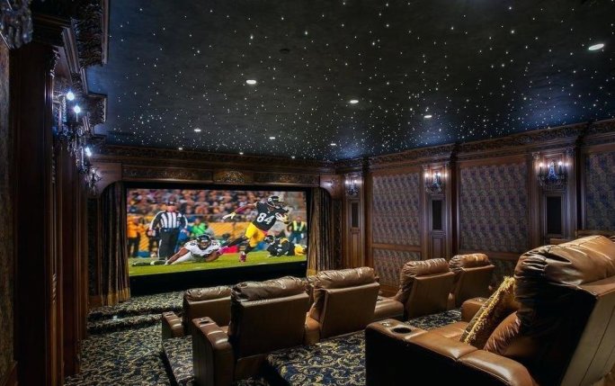 Персональный кинозал под ключ -проектирование домашнего кинотеатра и ...